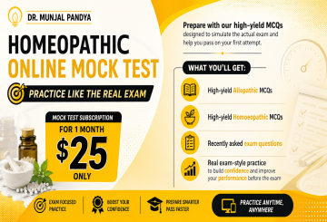 Homeopathic - Online Mock Test